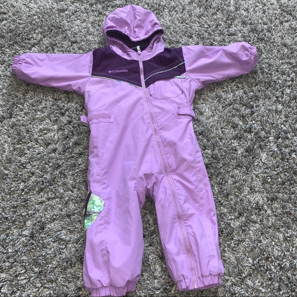 Infant Girls Columbia Snowsuit size 24 months